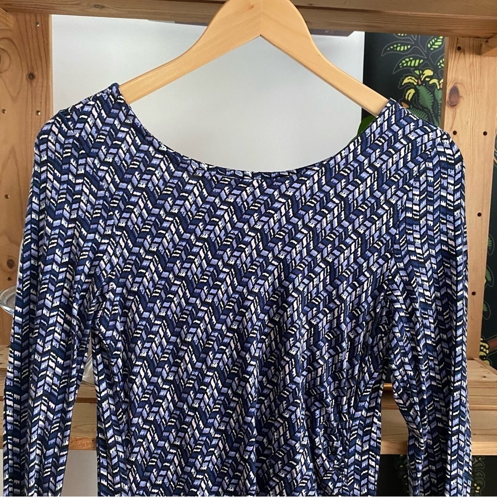Seraphine Purple Printed Cassie Maternity Dress 6 - Picture 7 of 16